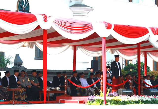 Kapoksahli Pangdam III/Slw Hadiri Apel HSN Jabar