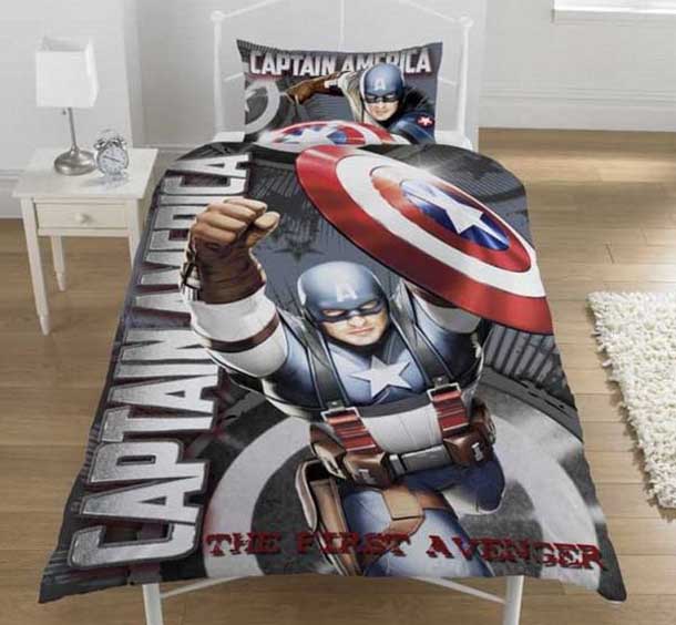 Superhero Bedding Theme For Boys Bedroom