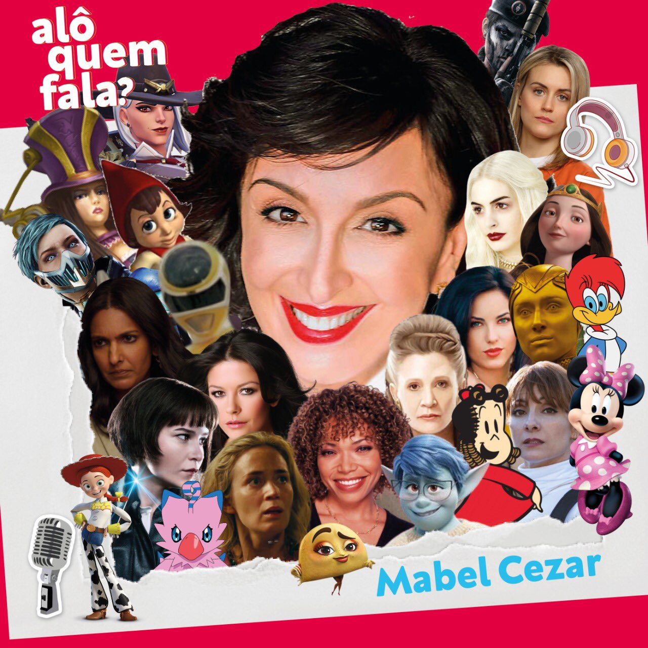 Dubladora Mabel Cezar Jessie Toy Story Minnie Luluzinha Winnie Pica-pau Rosane Rocha Megamente Anne Hathaway Mundo da Dublagem Elenco de Dublagem