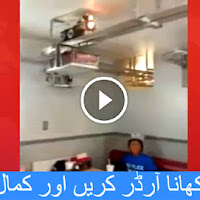 Train Supply Food In Hotel