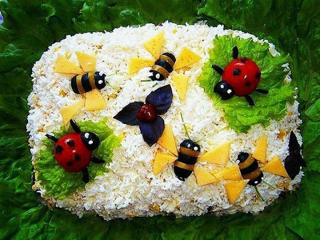 пчелки из сыра