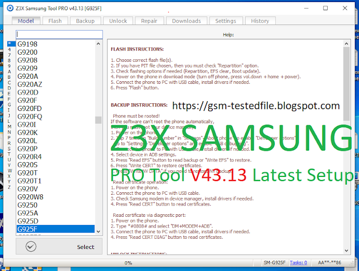 Z3X SAMSUNG PRO Tool  V43.13 .zip