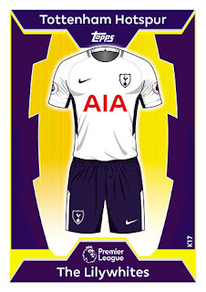 Topps Match Attax 2017-2018 Tottenham Hotspur Set