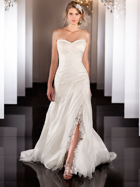 silk-organza-a-line-lace-apliques-ruched-wedding-dress-with-detachable-skirt