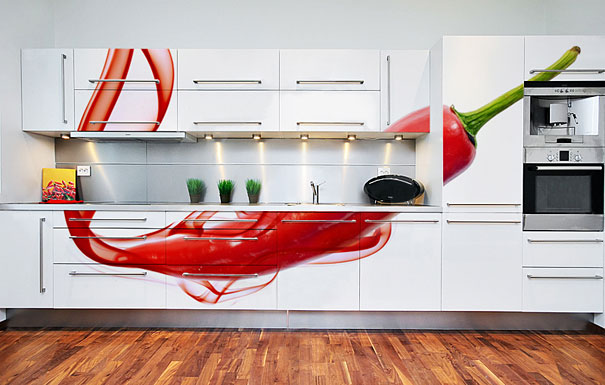 kitchen wall murals