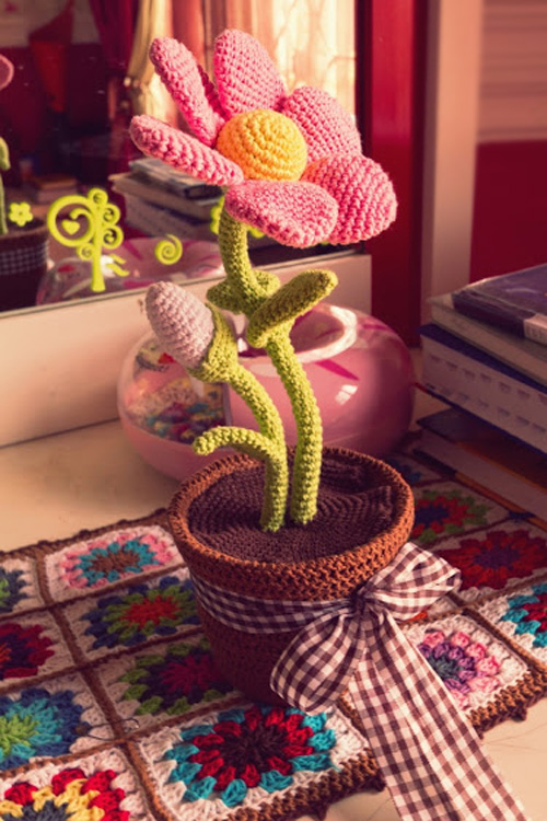 Flower Amigurumi - Free Pattern 