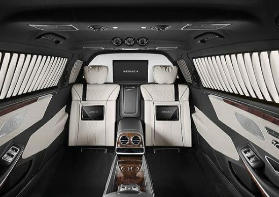 Interior Mercedes Maybach S650 Pullman