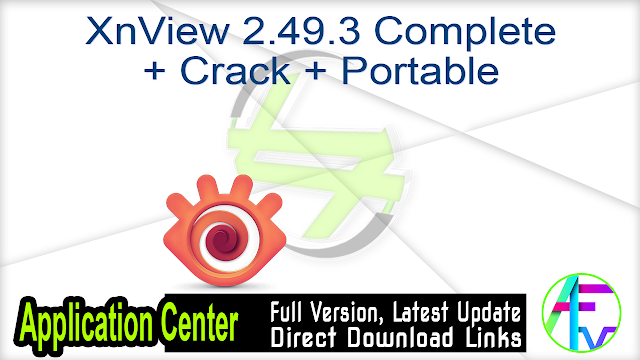 Xnview 2 49 3 Complete Crack Portable