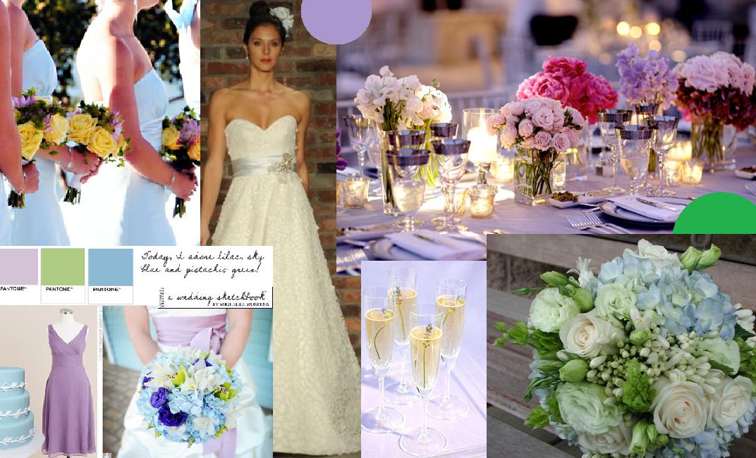 Something about these colors just scream beautiful romantic spring wedding