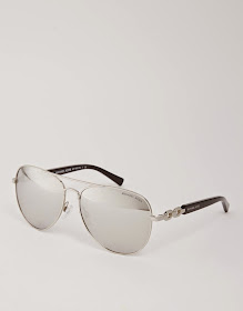 gafas de sol de espejo plata