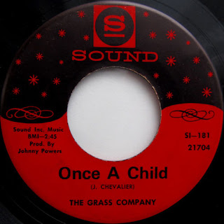 Grass Company"Once a Days/ Once a Child" 1968 single 45" Canada Psych Rock