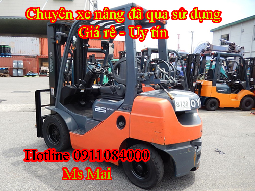 xe nâng cũ qua sử dụng hàng nhạp khẩu giá siêu rẻ