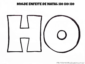 molde de natal