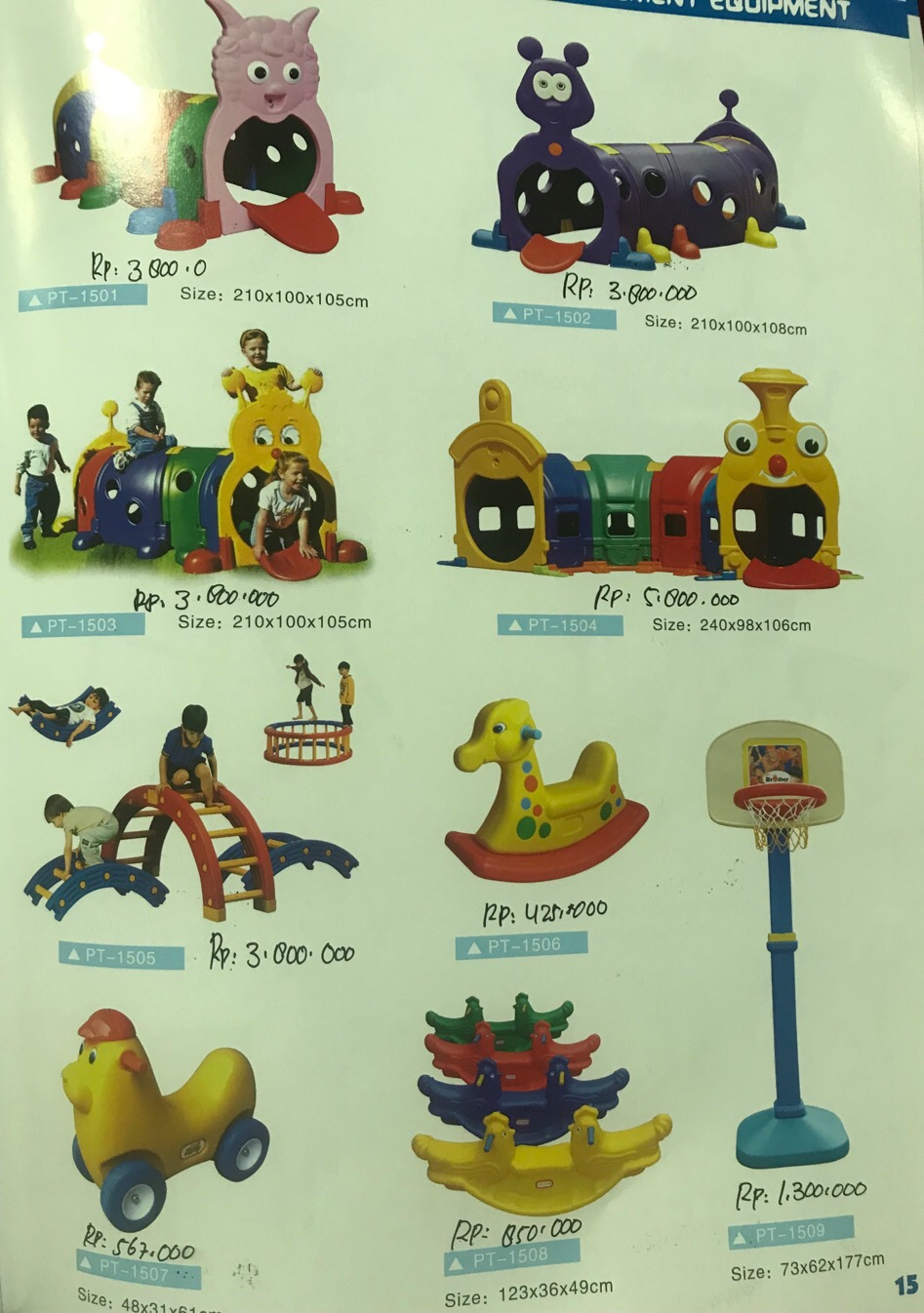 Supplier alat Wahana permainan anak  anak  alat olahraga