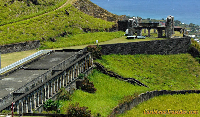 brimstone, fortress, english, hill, st kitts, caribbean, colony, history, citadel, prince william