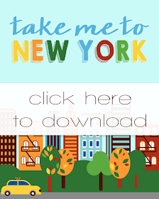 Take Me to New York Free Printable