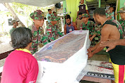 Prajurit Tombak Sakti Meringankan Duka Warga Kampung Kibay