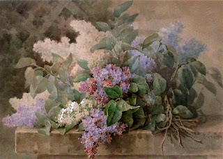 Watercolor painting by Early California Artist Paul de Longpre