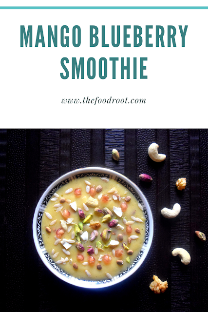 This is a perfect breakfast smoothie for busy mornings and helps in maintaining good health.