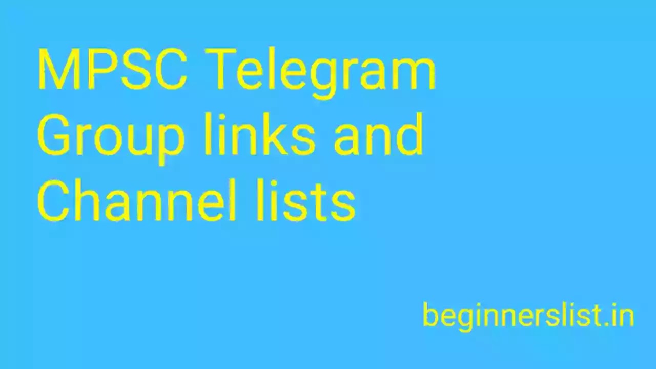 mpsc-telegram-groups-channels