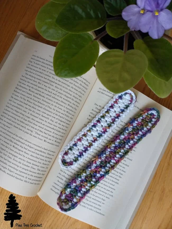 Free Crochet Pattern PDF download - simple bookmark