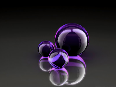 3D Balls Background