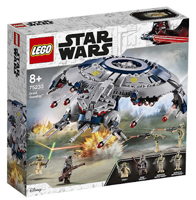 LEGO Star Wars 75233 Cañonera Droide Droid Gunship Producto Oficial Disney 2019 | Piezas: 389 | Edad: +8 años COMPRAR ESTE JUGUETE 