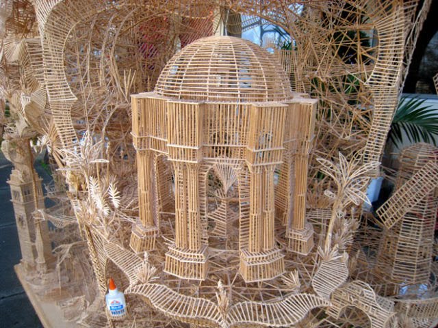 Toothpick Artist Recreates San Francisco - 10