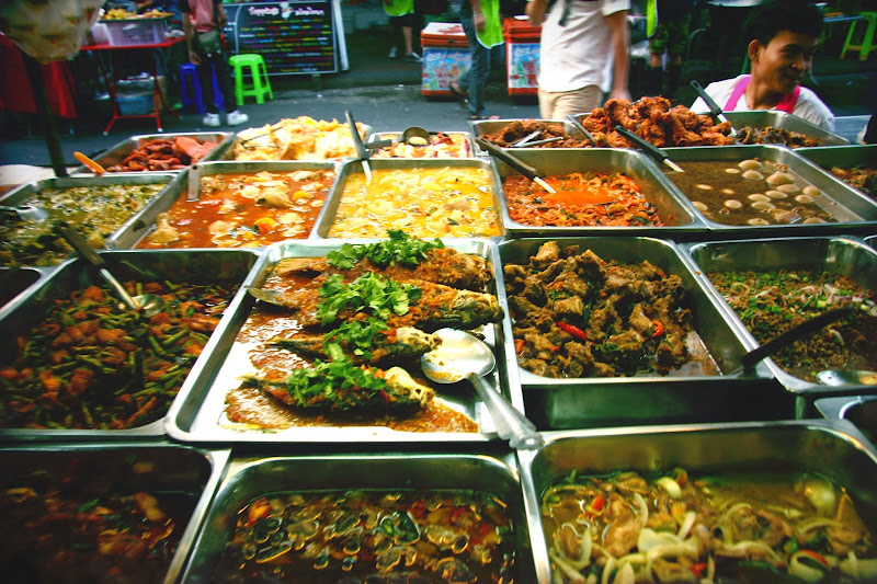 thailand backpacker tourist food list where to eat on khao san
