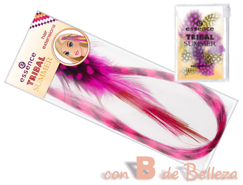 Extensiones pelo plumas