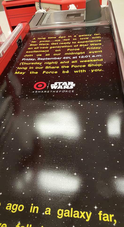 Target Features 'Force Friday' Opening Crawl on Register Belts | The ...
