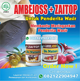 gambar obat wasir de nature ambejoss zaitop