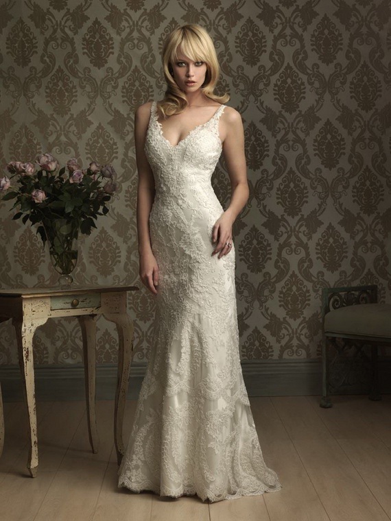 Elegant Sheath Wedding Dresses