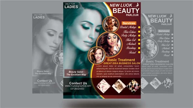 Beauty Salon Brochure Template free