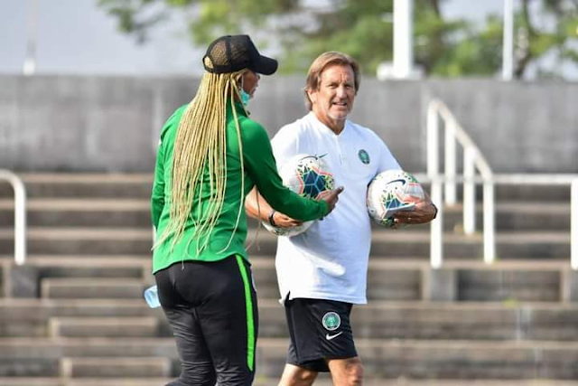 Photos: Super Falcons commence Preparation ahead of Mali clash - Aisha Buhari Cup