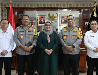 Perkuat Sinergi, Plt Gubernur Kepri Temui Kapolda dan Danrem 033/Wira Pratama