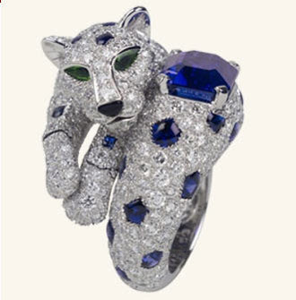 cartier panther ring replica in Italy