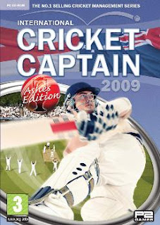International Cricket Captain 2009 pc dvd front cover