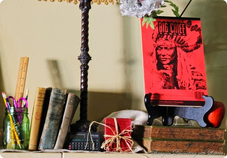 Back to School Mantel 3