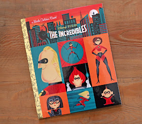 pixar the incredibles little golden book 