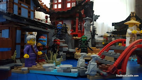 LEGO Ninjago Temple Of Airjitzu set 70751 full model close up