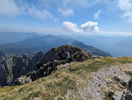 View from the peak of Monte Alben