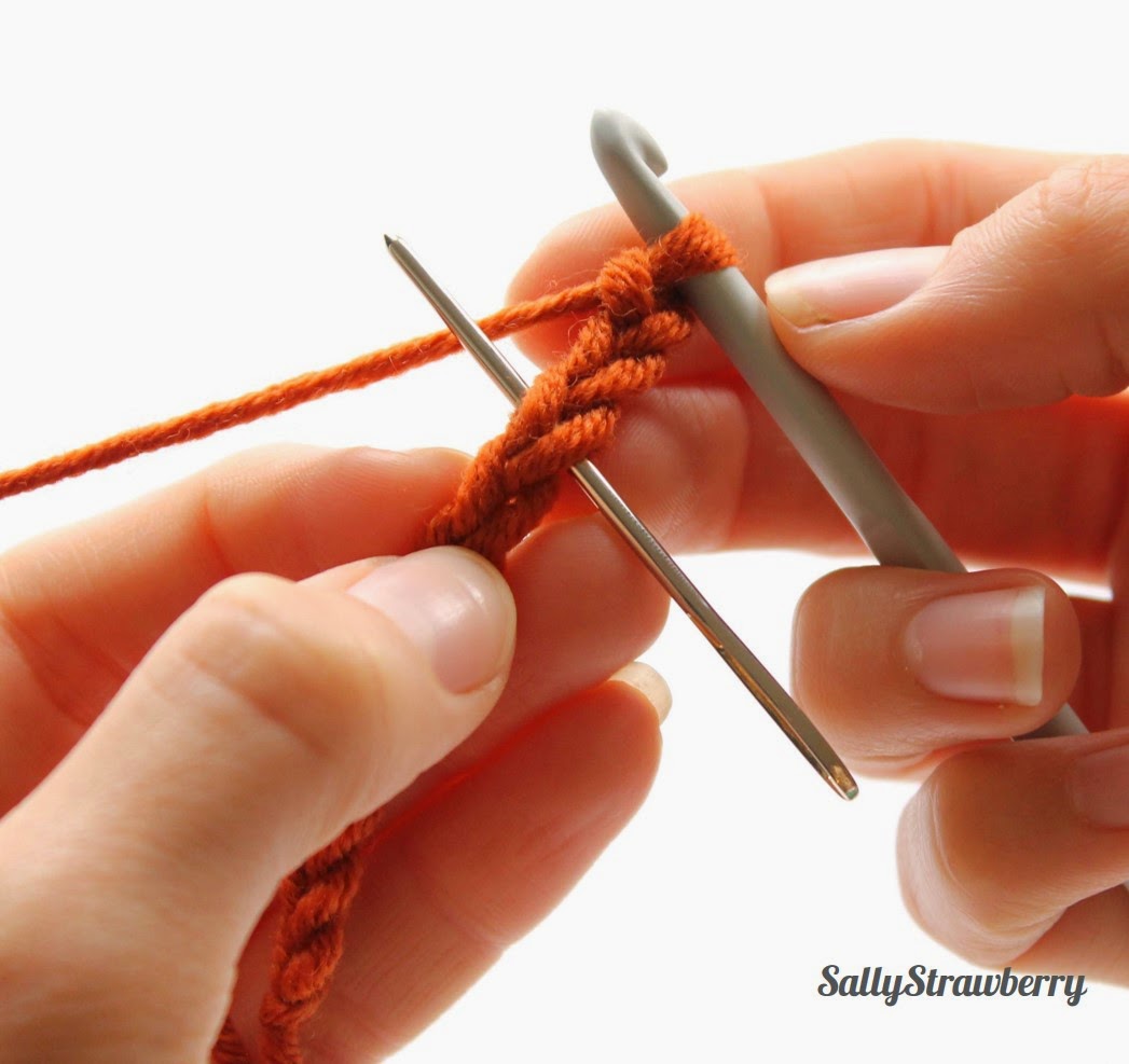 SallyStrawberry: Beginners learn to crochet: Half-treble crochet