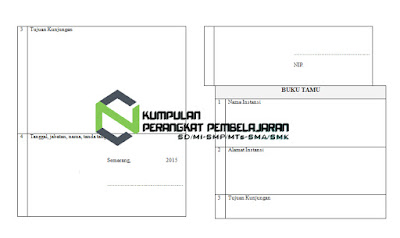 Contoh Buku Tamu Umum dan Tamu Khusus PAUD