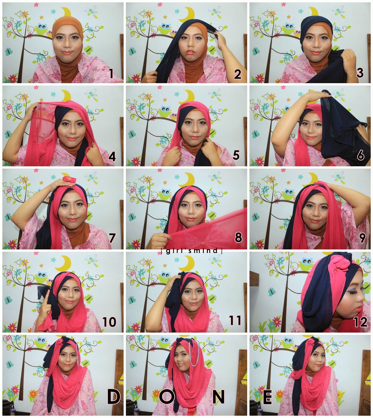 Tutorial Hijab Mei 2016