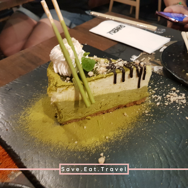 Soru Izakaya Matcha Cheesecake