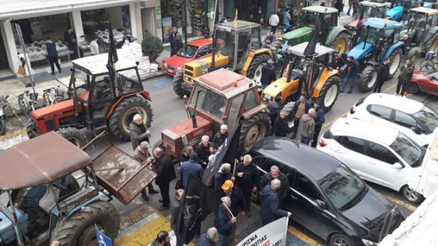 Αγρότες: Στην Γαλλία πολιορκούν το Παρίσι & και στην Ελλάδα ετοιμάζονται για Θεσσαλονίκη