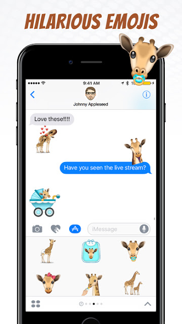 How to download GiraffeMoji for FREE iPhone Android