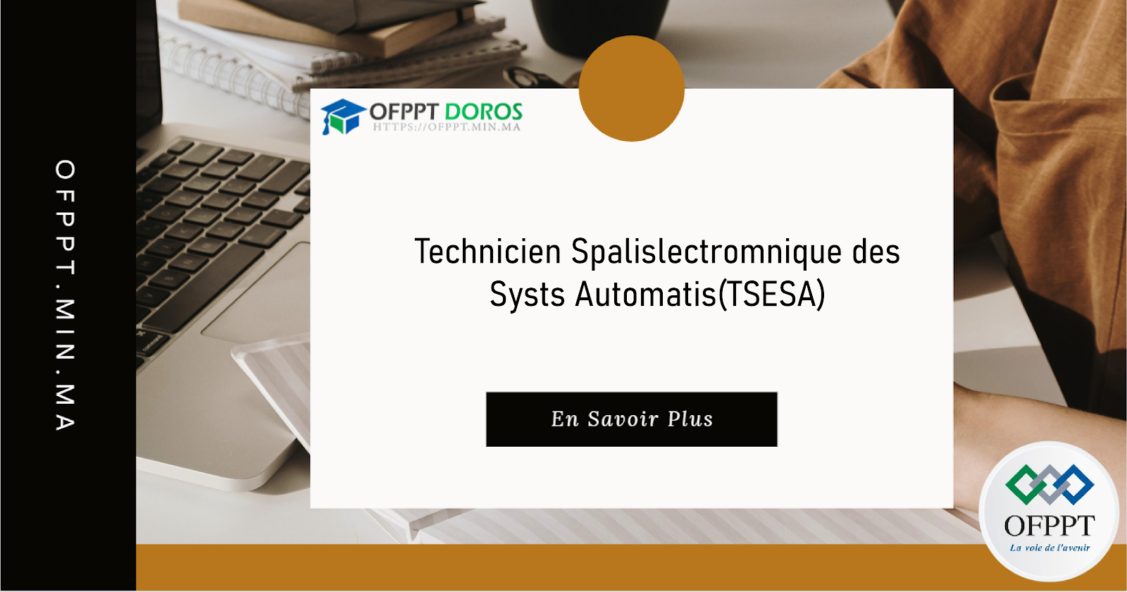Technicien Spécialisé en Electromecanique des Systemes Automatisees (TSESA)