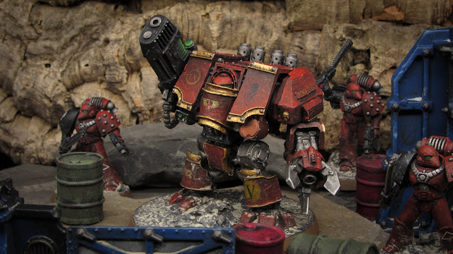 Blood Angels Mk IV Castra Ferrum Dreadnought